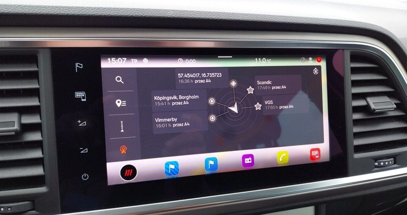 Seat Ateca cena 124900 przebieg: 54315, rok produkcji 2021 z Ińsko małe 352